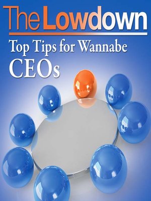 cover image of Top Tips for Wannabe CEOs
